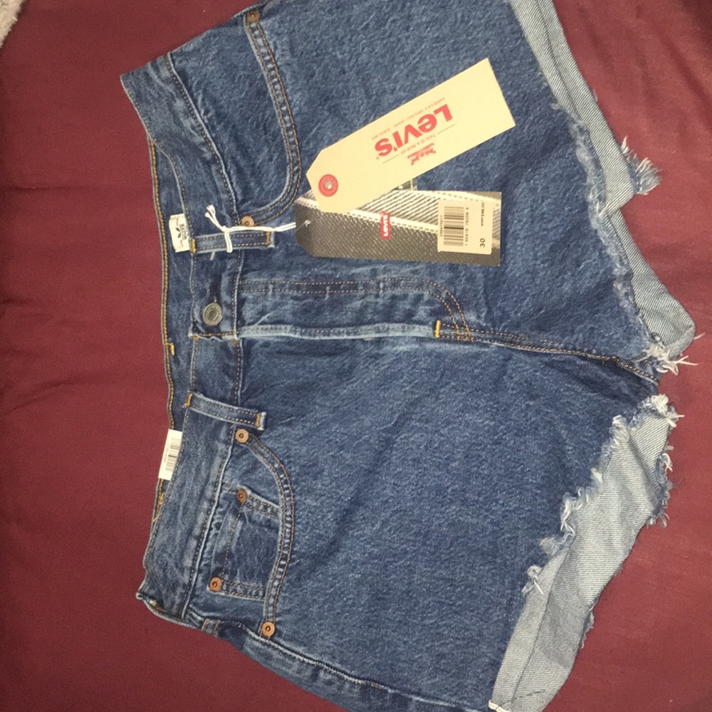 Levi’s high waisted shorts